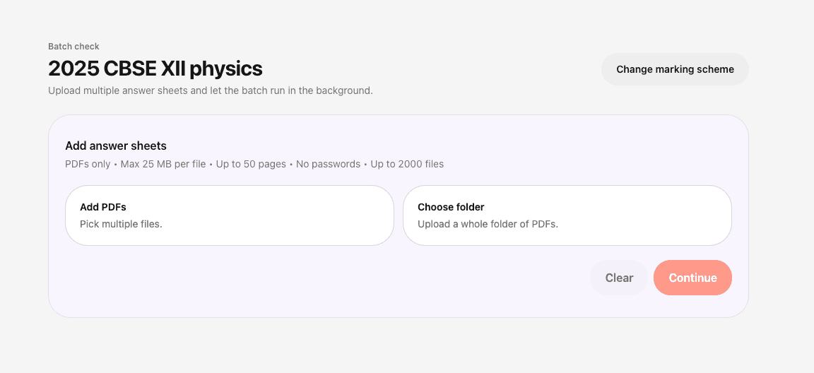End-to-end workflow visual